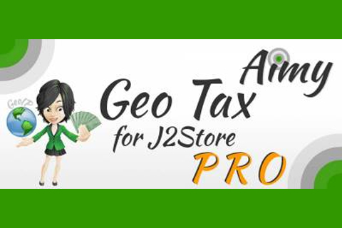 Joomla расширение Aimy Geo Tax for J2Store