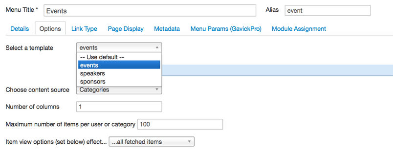 К2 в Joomla