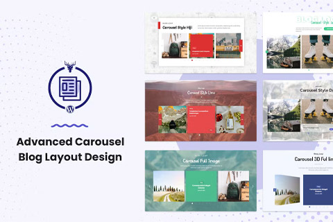 CodeCanyon Advanced Carousel Blog Layout Design