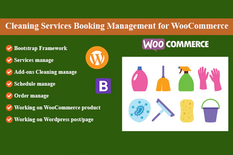Плагин CodeCanyon Cleaning Services Booking Management WordPress плагин CodeCanyon Cleaning Services Booking Management