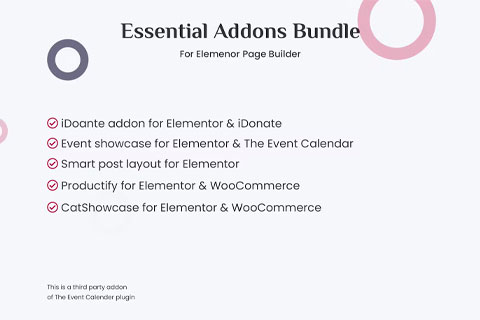 WordPress плагин CodeCanyon Essential Addons Bundle for Elementor