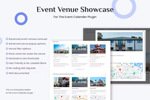 CodeCanyon Event Venue Showcase