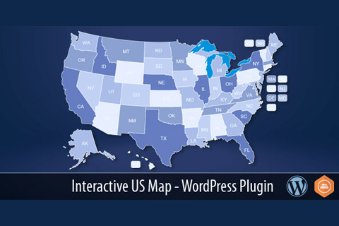 CodeCanyon Interactive US Map