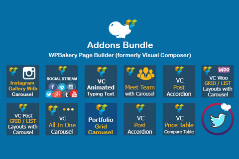 CodeCanyon WPBakery Page Builder Addons Bundle
