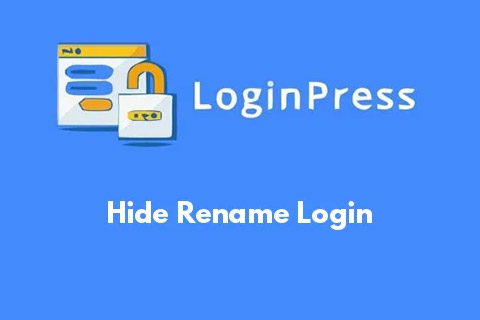 LoginPress Hide Rename Login