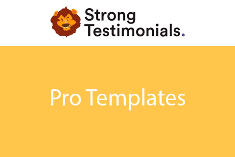 Strong Testimonials Pro Templates