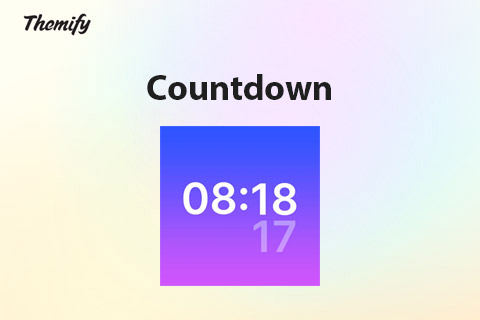Плагин Themify Builder Countdown WordPress плагин Themify Builder Countdown