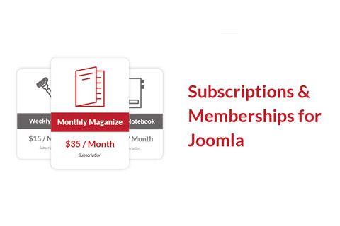 Joomla расширение J2Store Subscriptions and Memberships