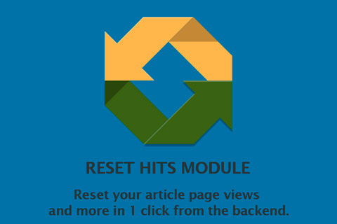 Joomla расширение Reset Hits