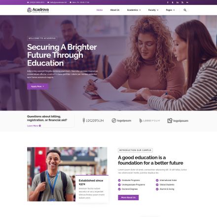 ThemeForest Acadrova