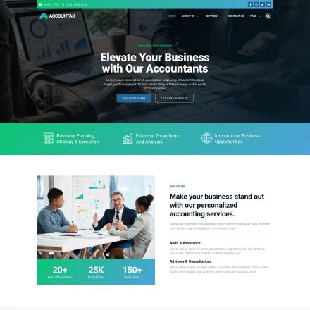 ThemeForest Accountax