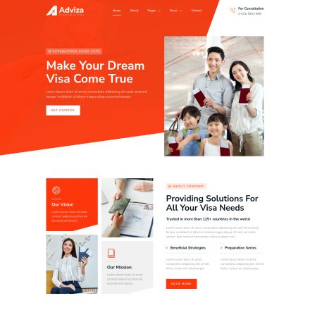 ThemeForest Adviza