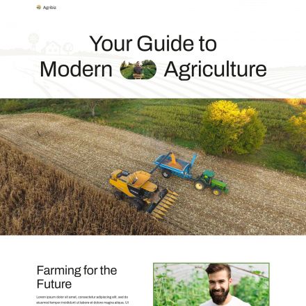 ThemeForest Agribiz