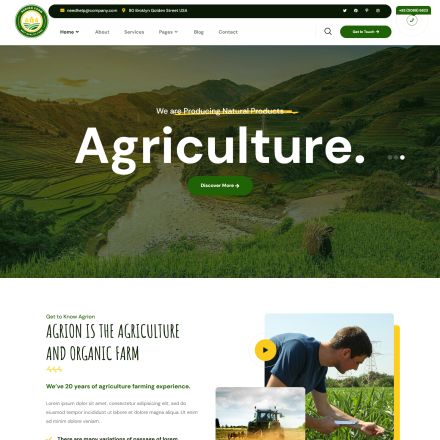 ThemeForest Agrion