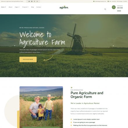 ThemeForest Agriox