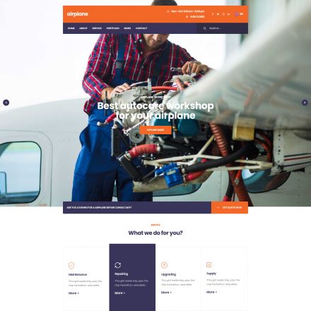 ThemeForest Airplane