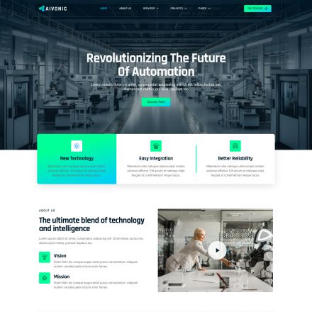 ThemeForest Aivonic