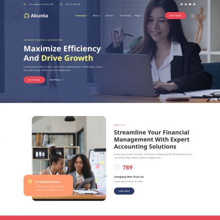 ThemeForest Akunta