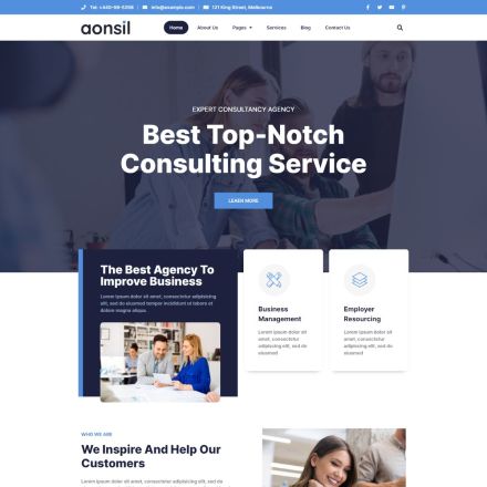 ThemeForest Aonsil