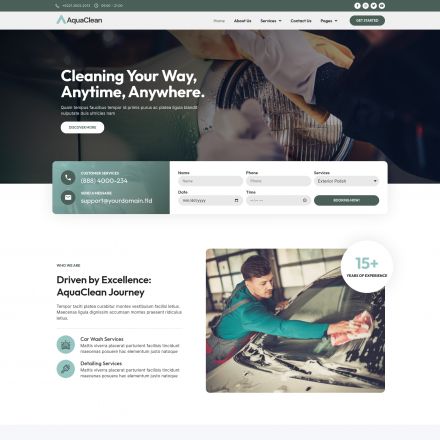 ThemeForest AquaClean