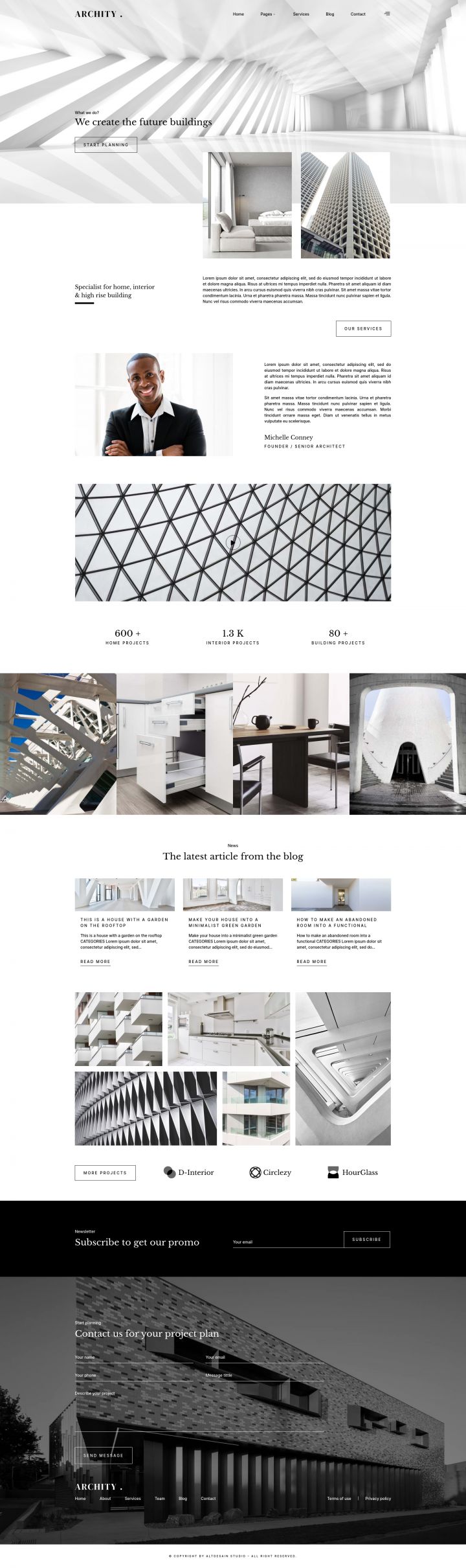 WordPress шаблон ThemeForest Archity