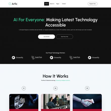 ThemeForest Arfic