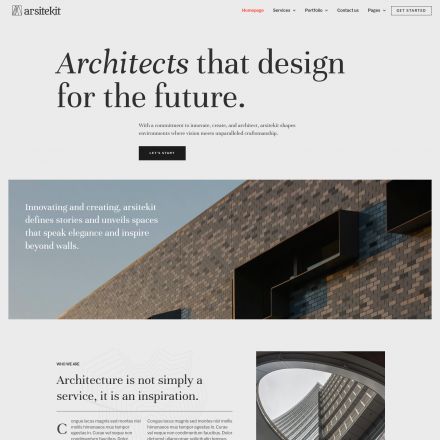 ThemeForest ArsiteKit