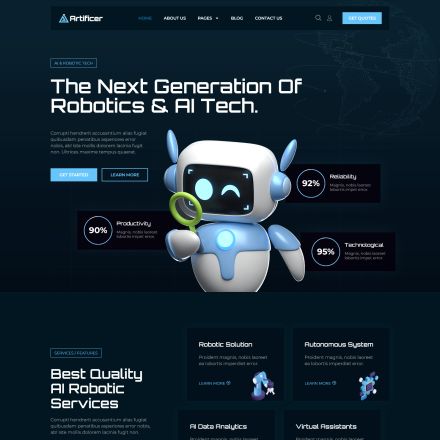 ThemeForest Artificer