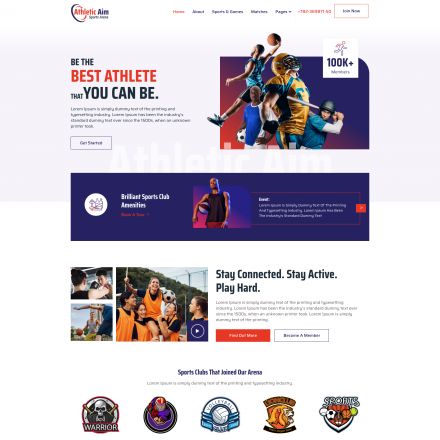 ThemeForest Athletic Aim