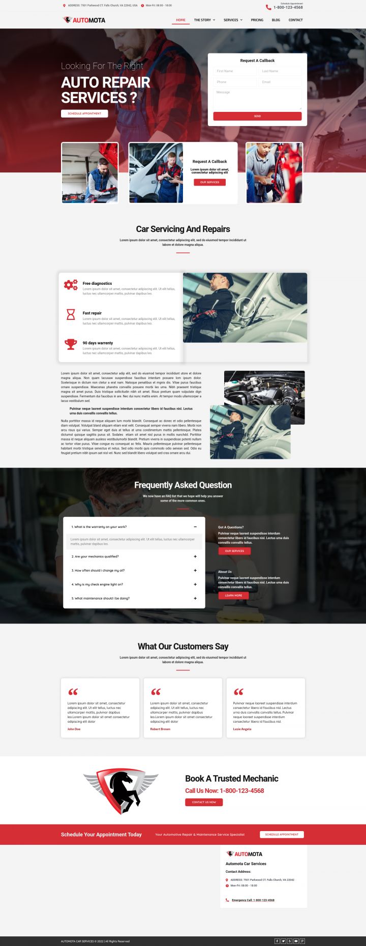 WordPress шаблон ThemeForest Automota