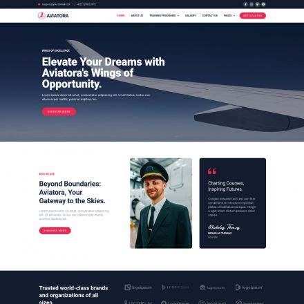 ThemeForest Aviatora