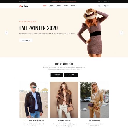 ThemeForest Avika