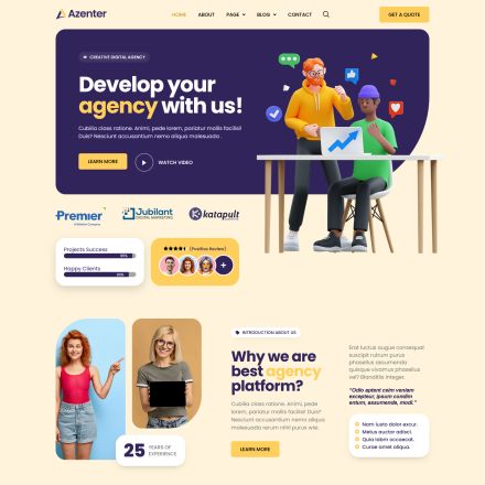 ThemeForest Azenter