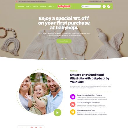 ThemeForest BabyHepi