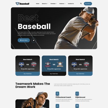 ThemeForest Bazeball