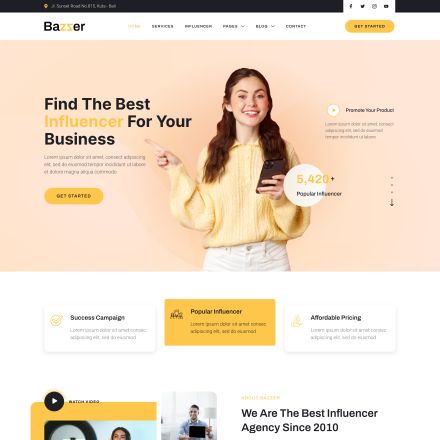 ThemeForest Bazzer