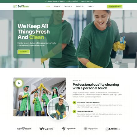 ThemeForest BeClean