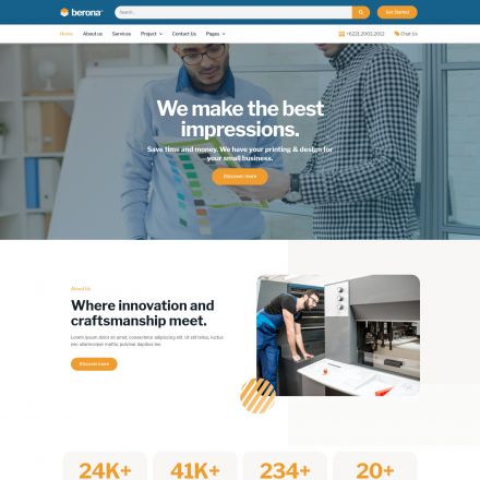 ThemeForest Berona