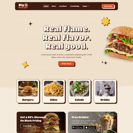 ThemeForest BigBurger