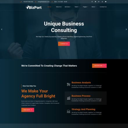 ThemeForest Bizport