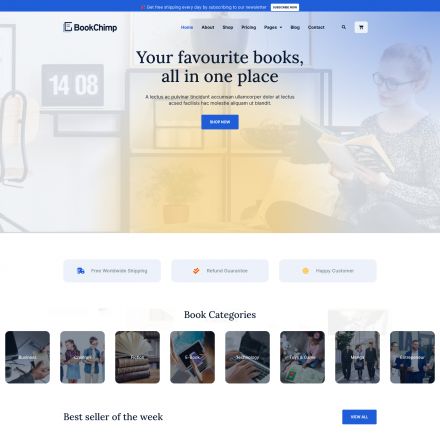 ThemeForest BookChimp