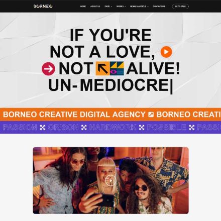 ThemeForest Borneo