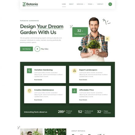 ThemeForest Botania