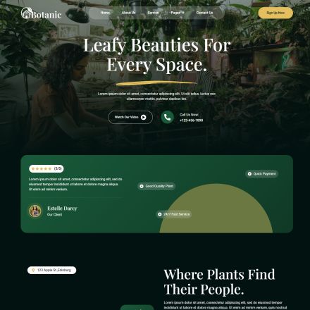 ThemeForest Botanic