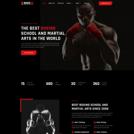 ThemeForest Boxernia