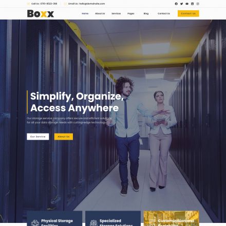 ThemeForest Boxx