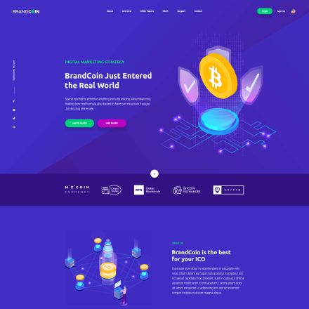 ThemeForest BrandCoin