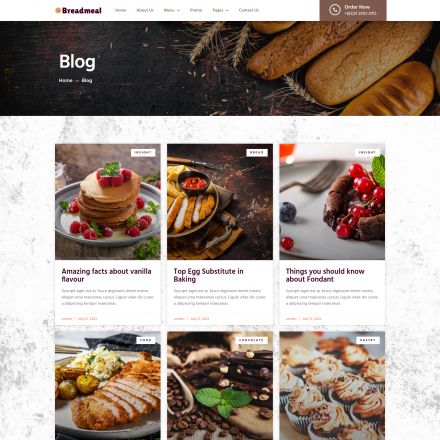 ThemeForest BreadMeal