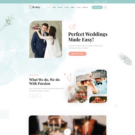 ThemeForest Bridely
