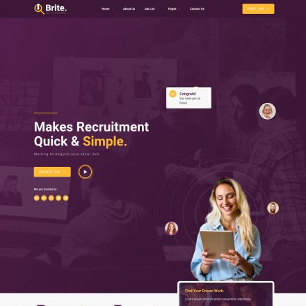 ThemeForest Brite